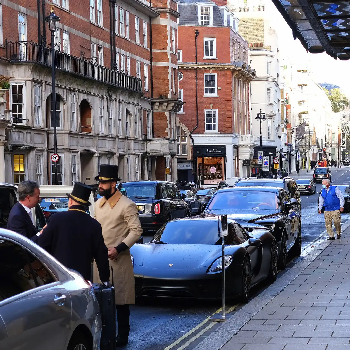 The doormen at Claridge's