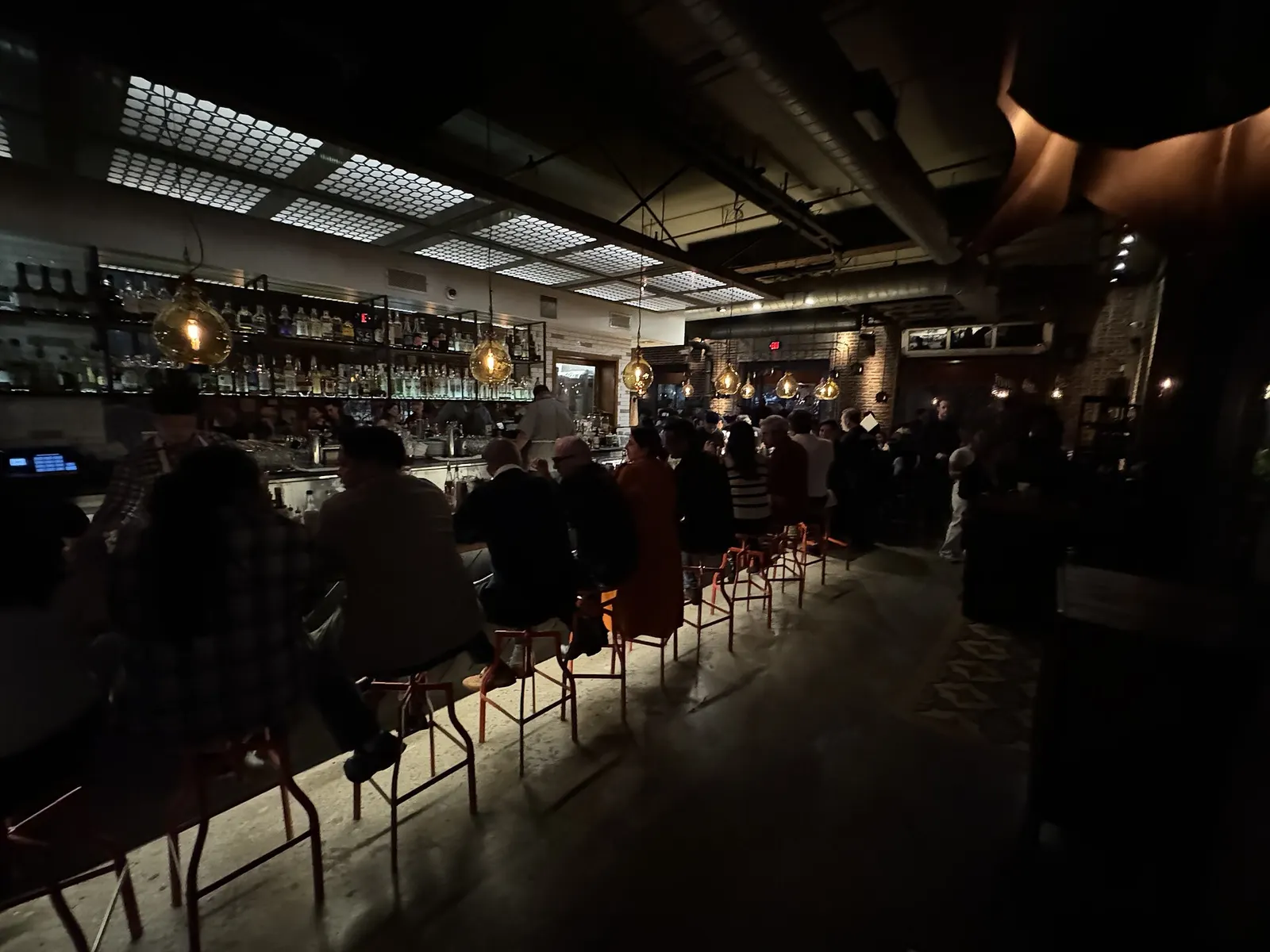 The bar at Bestia
