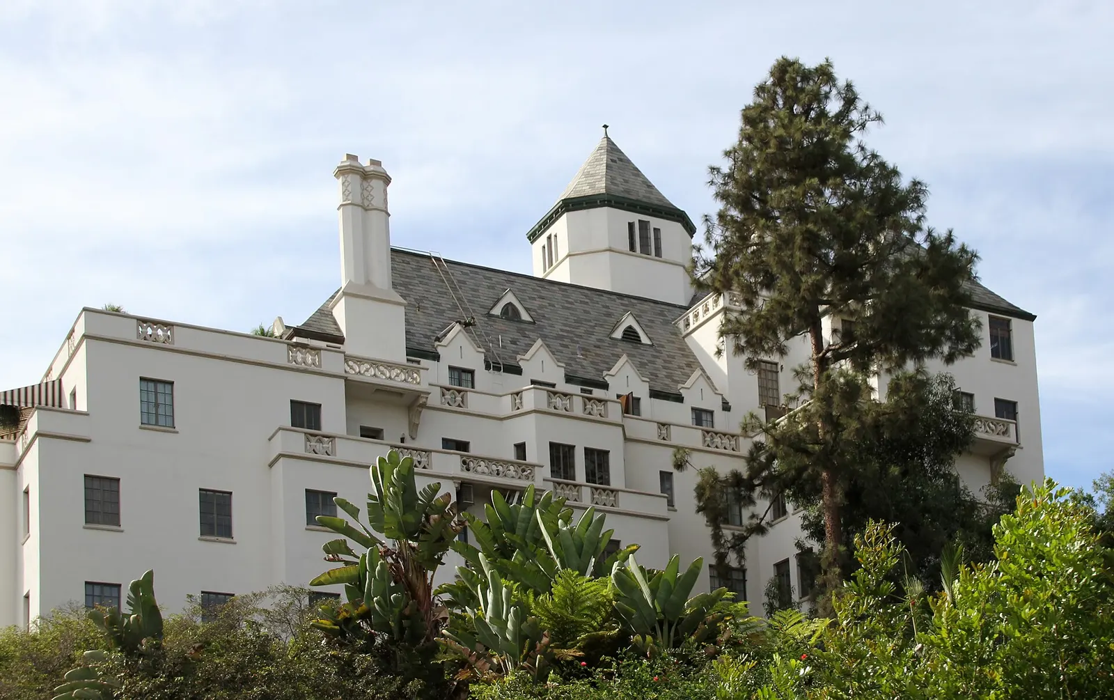 Chateau Marmont above Sunset
