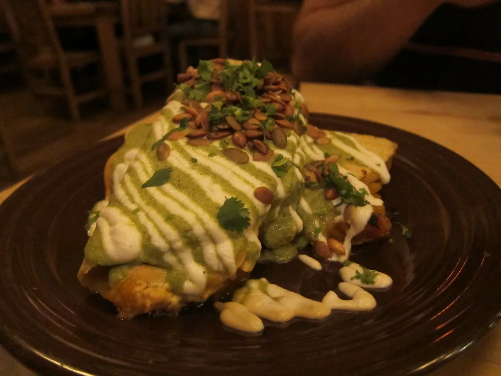 A plate at Gracias Madre